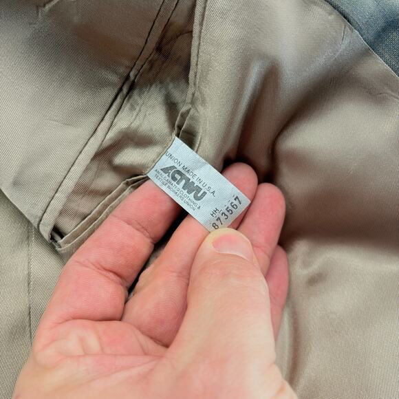 VTG Polo University Club Ralph Lauren Blazer Mens 46L Single Breasted Two Button - Picture 11 of 14